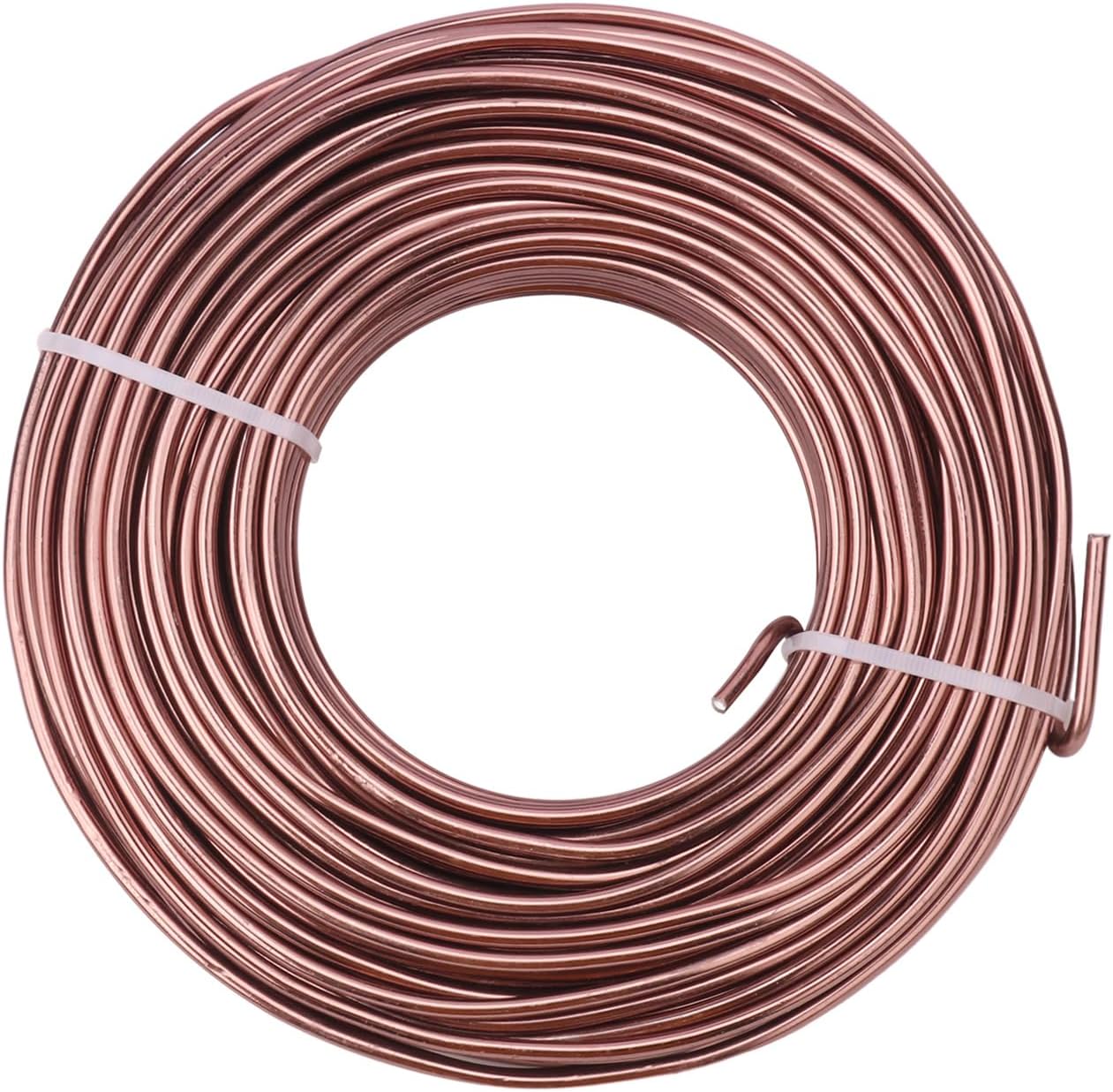 Alambre bonsái anodizado marrón 98ft 0.157pulg