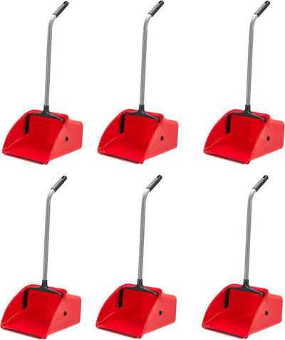 Recogedor Jumbo Lobby 6 Pzas color rojo