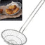 Colador de arañas acero inox 5pulg para albóndigas y fideos