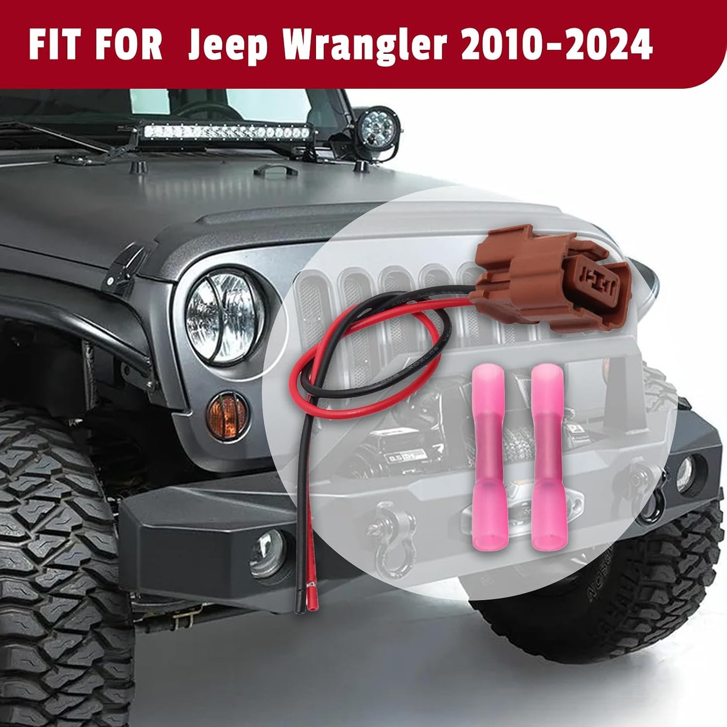 Conector luces antiniebla Jeep Wrangler 10-24