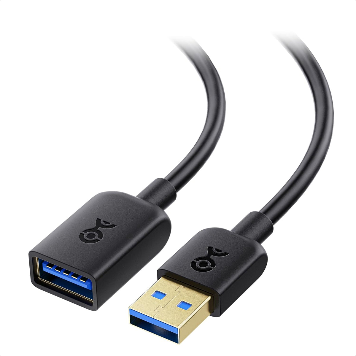 Cable USB 3.0 tipo A macho a hembra negro