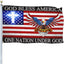 Bandera patriótica 3x5pies One Nation Under God