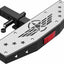 Escalón enganche 2" placa antirrobo acero negro