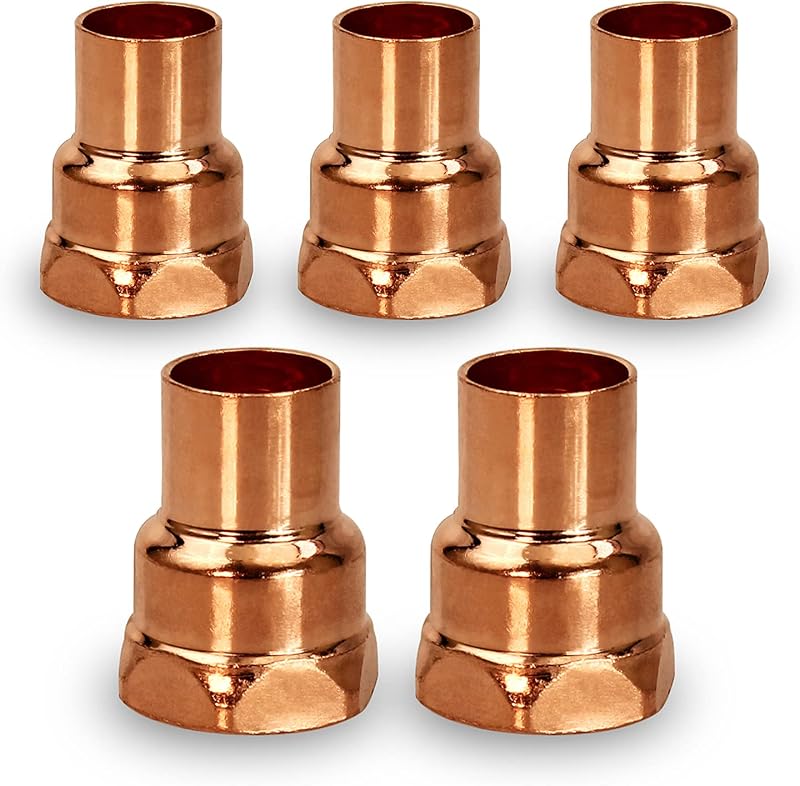 Adaptador hembra Sweat x FIP cobre