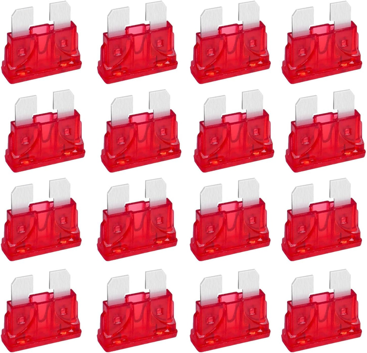 40 Pzas Fusible 10A 12-32V para Coche RV Camión