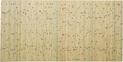 Panel wainscoting bambú decoración 48x96pulg verde