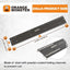 Herramienta plegable chapa 24" doble profundidad HVAC