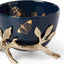 Bowl con soporte dorado 4.5x2.75pulg