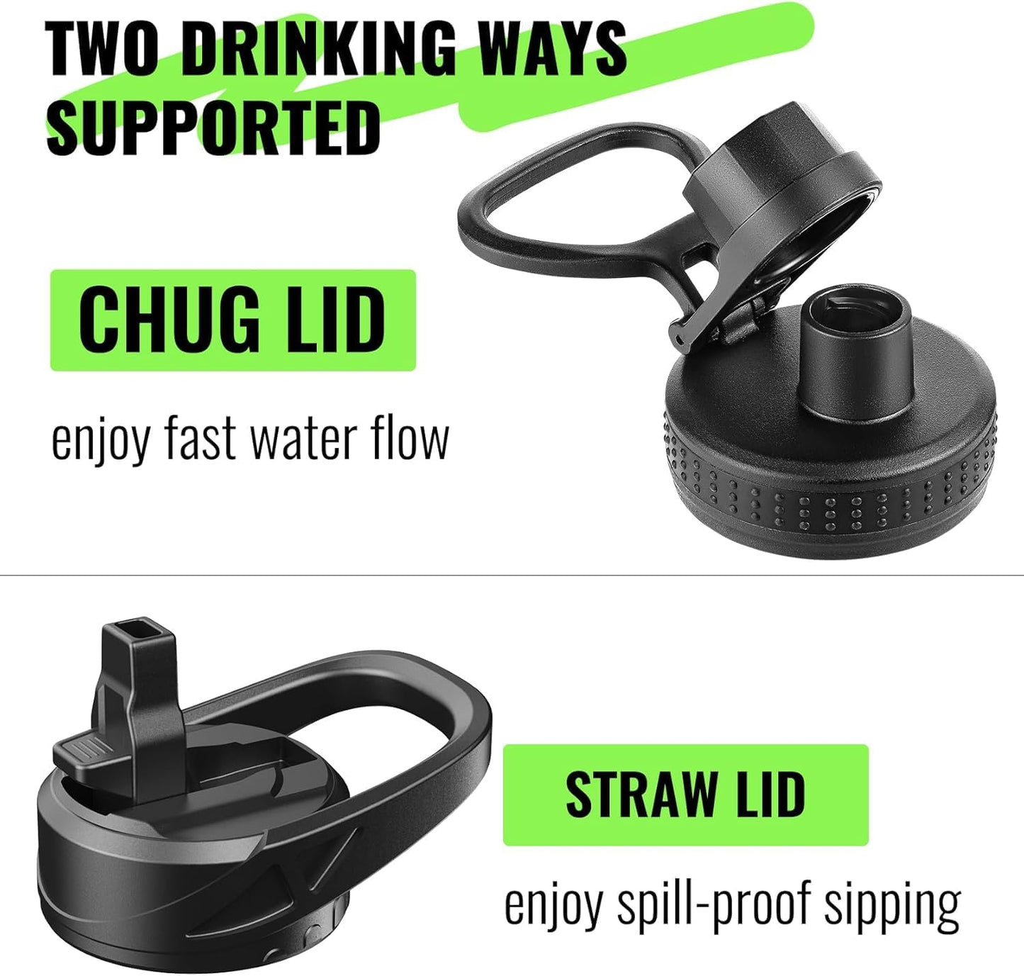 Botella agua vidrio 64oz con popote asa funda silicona