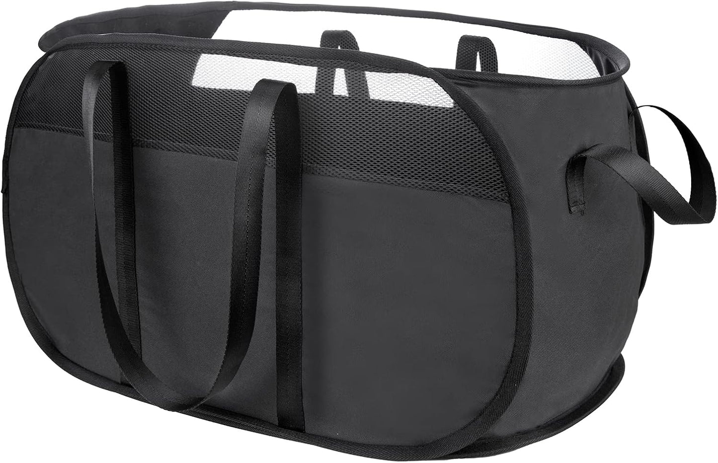 Cesta lavandería plegable con asas dormitorio