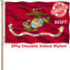 Banderas USMC 3x5ft para exteriores doble cara nailon