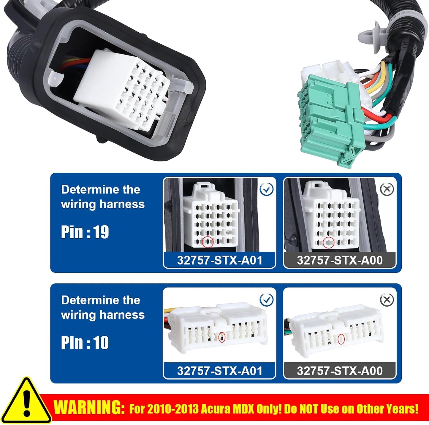 Mazo cables puerta conductor Acura MDX 10-13