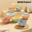 Set 8 Cuencos Cerámica 10oz para Helado Postre 4.75pulg
