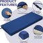 Cojín banco exterior 48x18pulg con lazos impermeable