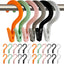 Ganchos para ropa sucia botas clips baño viaje 24uds