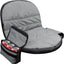 Funda asiento cortacésped con 2 bolsas tela Oxford 600d gris