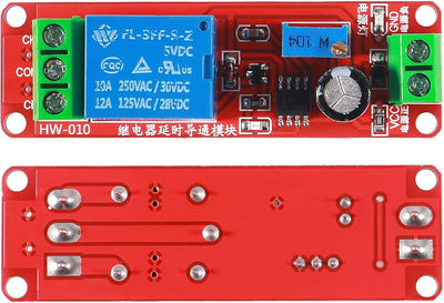 6 Unids Relé Temporizador 5V 0-10s Regulador Corriente