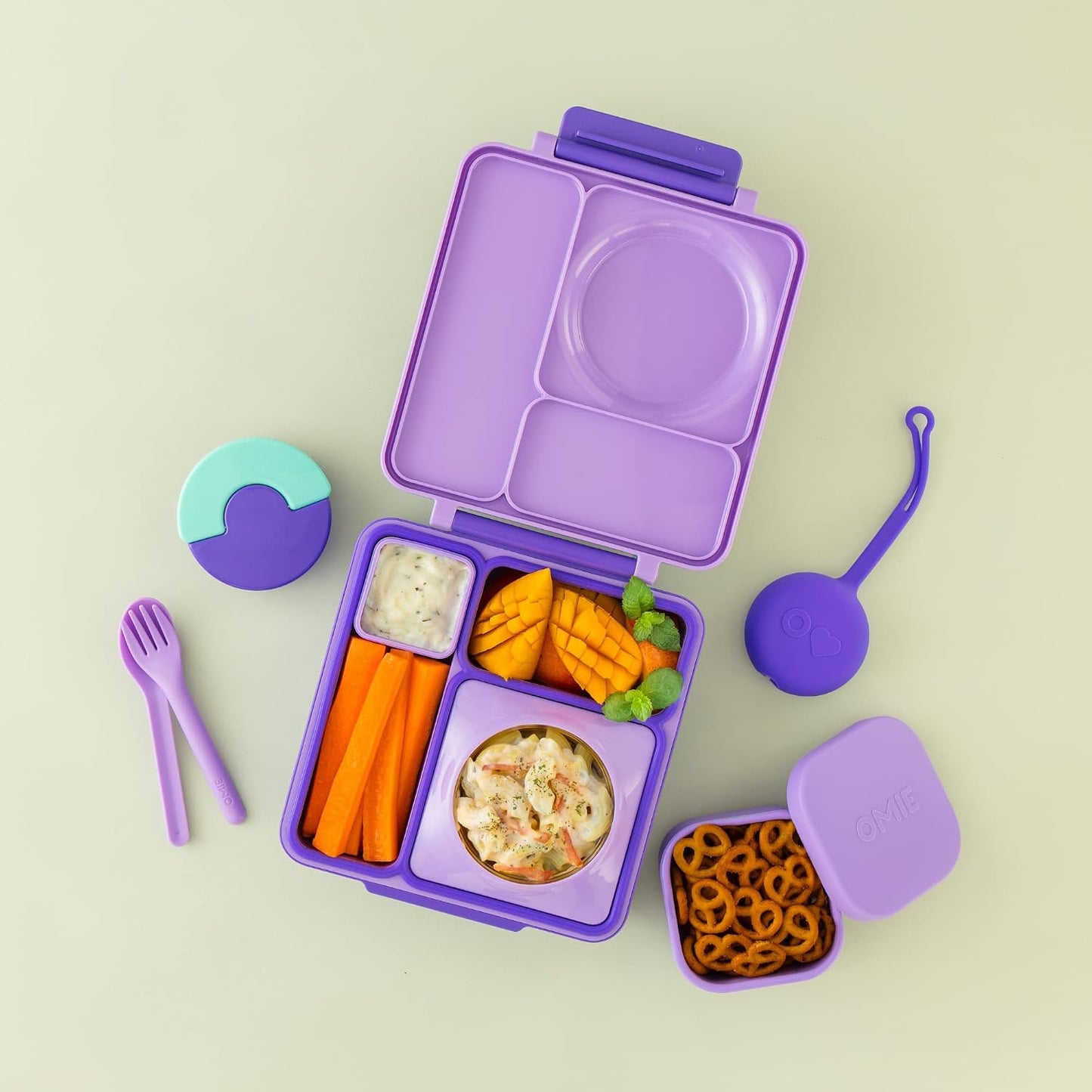 Contenedor Bento Silicona A prueba de fugas Hermético