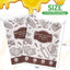 2 Pzas Bolsas Pan Cera Abejas Reutiliz. para Baguette