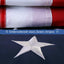 2 Banderas EE.UU. 3x5ft Estrellas Bordadas Ojales Latón UV