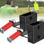 Percha objetivo acero AR500 2x4 soporte disparo