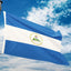 Bandera Nicaragua 3x5ft poliéster anti-UV interiores exteriores