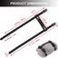Correas cuero ajustables para motocicleta, cama picnic