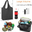 20 Pzas Bolsas Comestibles Reutiliz. Banda Elástica Negro