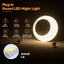 Luz Nocturna LED Blanca Cálida Sensor Amanecer 8 Pzas