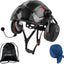 Casco seguridad con visor y protectores auditivos ANSI Z89.1