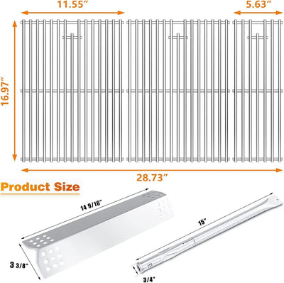 Kit piezas parrilla Nexgrill 5 quemadores acero inox