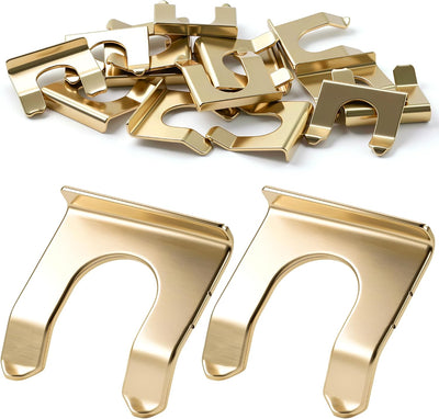 20 Pzas Clips Freno Metal Forma U Retenedor Manguera
