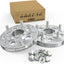 Espaciadores rueda 25mm M12x1.5 2 Pzas plata Toyota Corolla