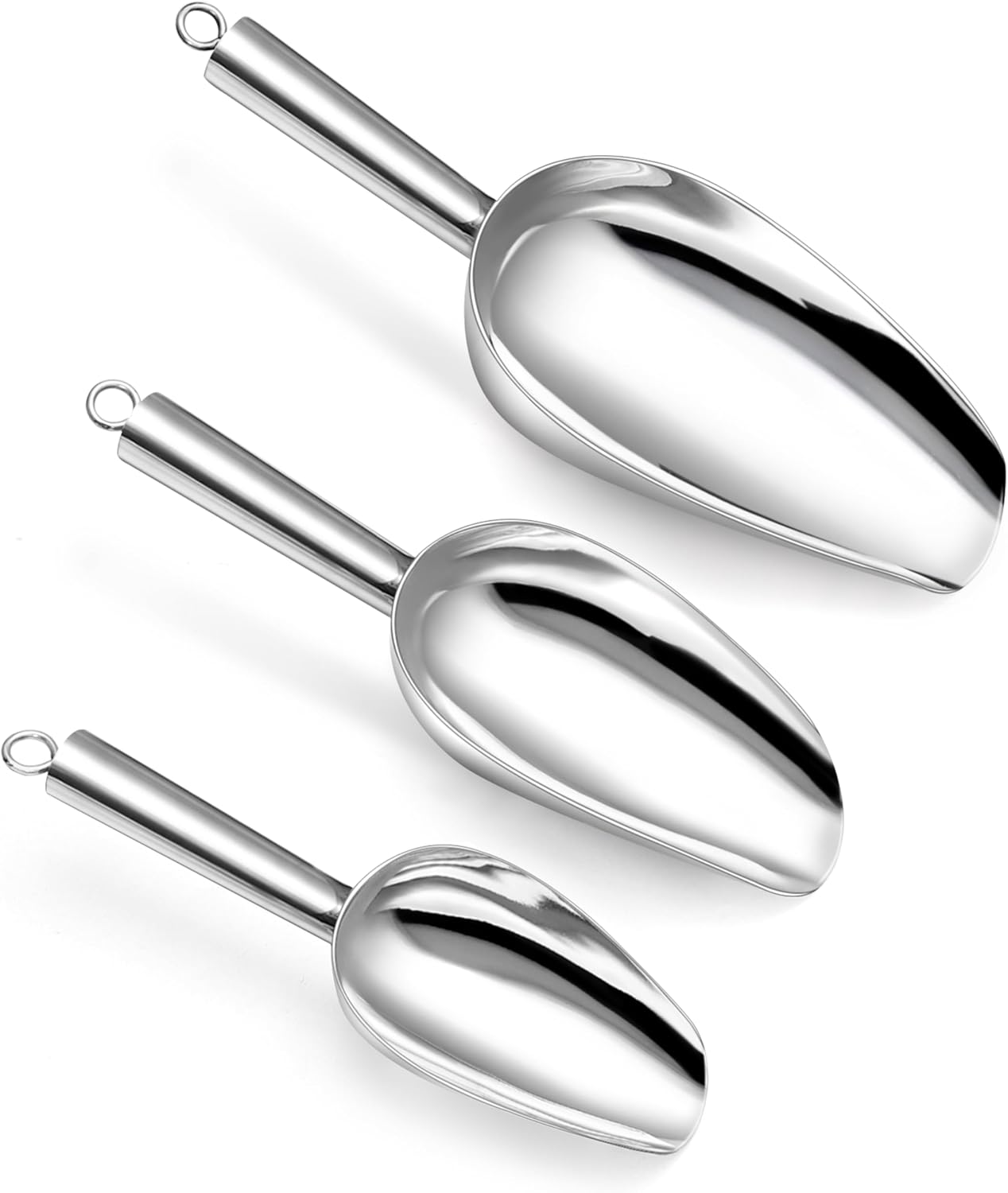 Set 3 Cucharas Acero Inox Congelador Apta Lavavajillas