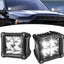 Luces LED Pod 3" 40W 30° Haz Punto Cubo Negro