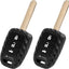2 Pzas Funda Fibra Carbono Silicona Comp Honda Accord Civic