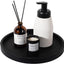 Bandeja baño silicona 10" color negro organiz. perfumes