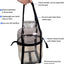 Tarro vidrio 0.5-2gal correas transporte ajustable