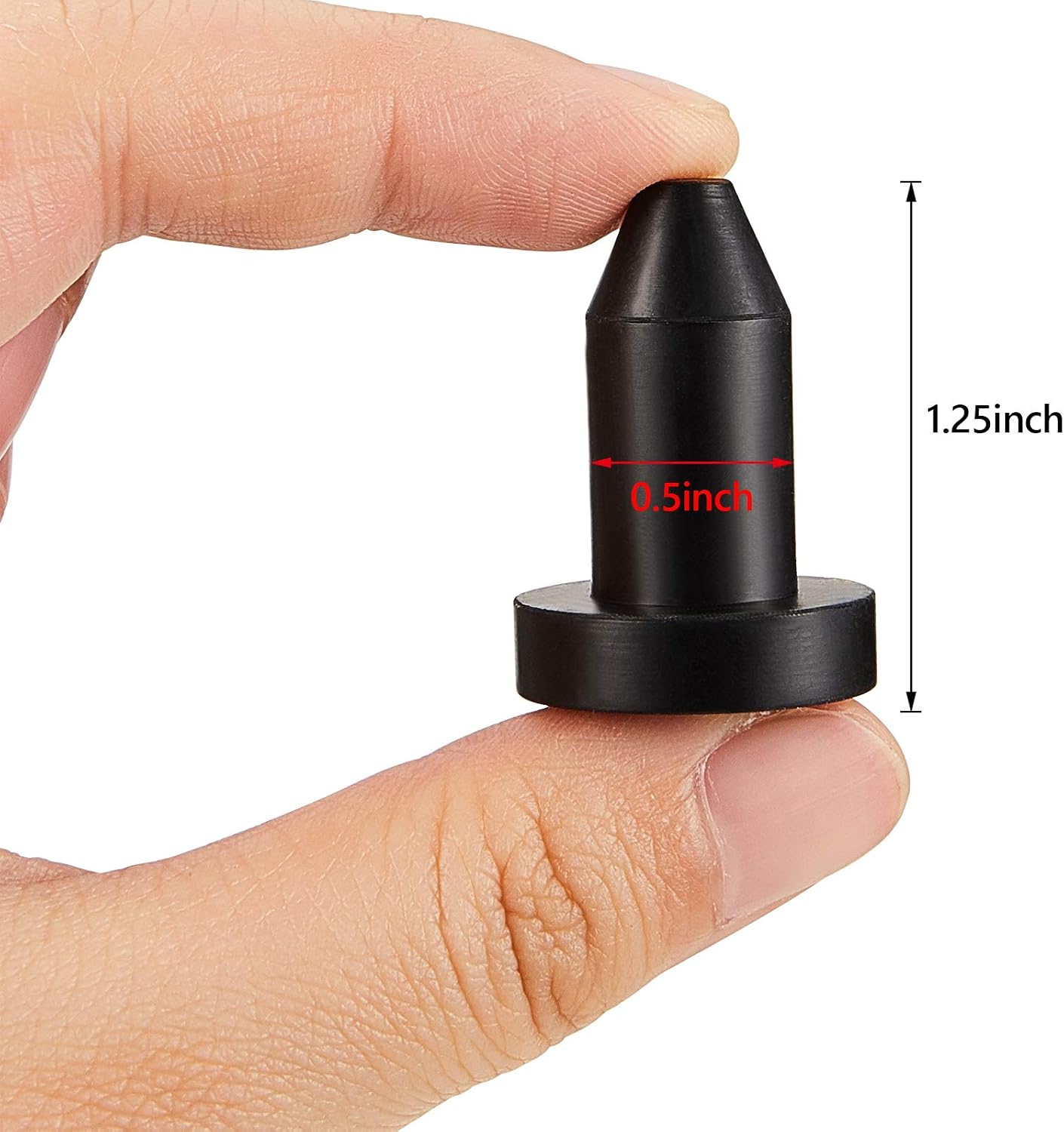 Tapón drenaje kayak silicona para 1/2pulg