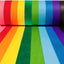 10 Cintas Adhesivas Colores 1pulg x 13yd Arcoíris