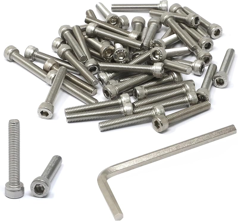 Set 50 pzas M5x30mm acero inox 304