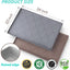 Tapete silicona impermeable 34x22" para fregadero 36"