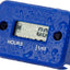 Medidor horas inductivo LCD impermeable para motocicleta