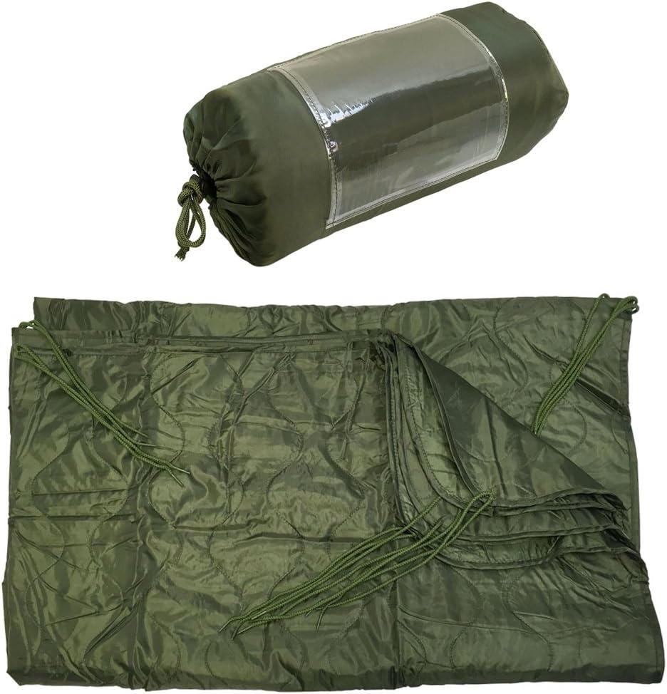 Manta saco dormir rip-stop nylon con bolsa