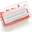 Cubiertas agujas romas rojas para 14-16 (100 pzas)