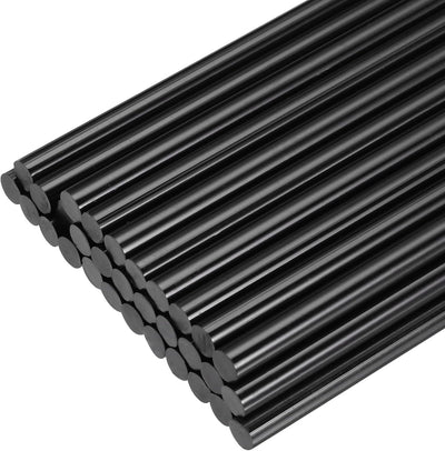 30 Palos Pegamento Caliente 4x0.27" Negro