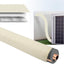 Cubierta aislamiento tubo 3 capas espuma HVAC agua exterior