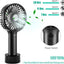 2 Ventiladores Portátiles USB 5000mAh 3 Velocidades 7-20h