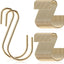 60 Pzas Ganchos S 1.8" para Cortinas Ornamentos