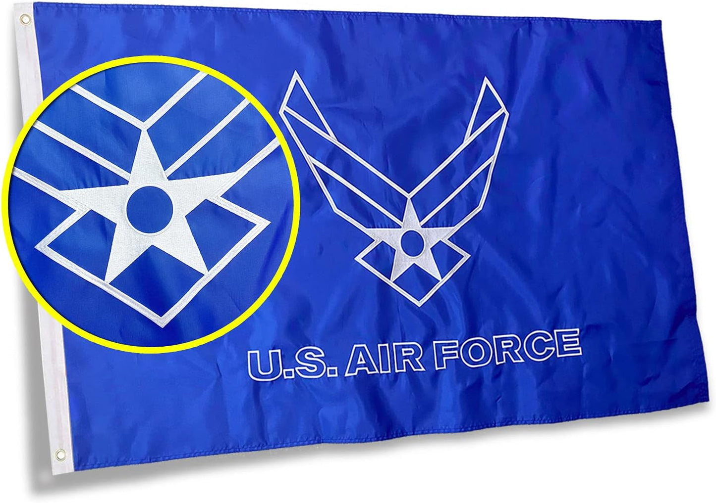 Bandera Fuerza Aérea EE.UU. 3x5ft nailon Oxford
